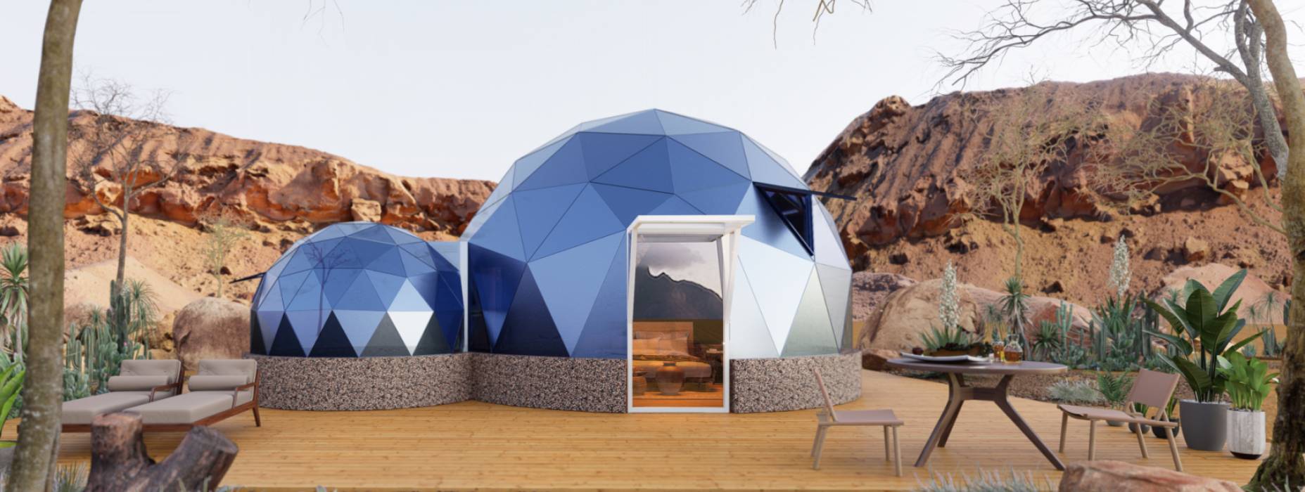 泉州球形智能光伏玻璃星空房